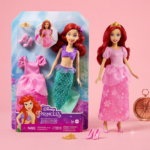Ariel 2-In-1 Mermaid To Princess Doll with 2 Fashions and Accessories inspired By The Little Mermaid