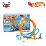 Hot Wheels GTV14 Massive Loop Mayhem Track Set, Ages 5+ (F40)