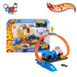 Hot Wheels JBM71 City Super Police Station Playset With 1:64 Scale, Ages 4+