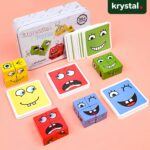 Kids Face Changing Expression Puzzle Rubik's Cube Game Toy - Buy Toys Online Bangladesh | Educational, STEM & Baby Toys | Free Delivery | Krystal