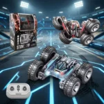 Rechargeable 360° Flips Rotating RC Stunt Car